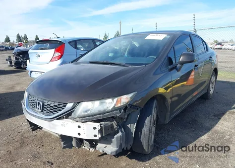 2013 Honda Civic Lx from USA, damaged, VIN 2HGFB2F53DH506041